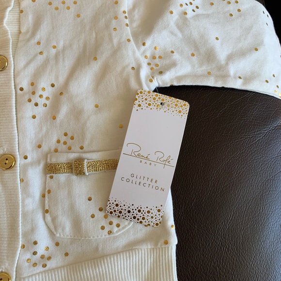 NWT Rene Rafe Baby Girl 2 piece - Picture 2 of 5